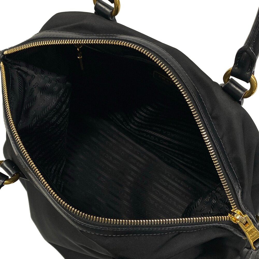 Prada Handbag Nylon Leather - Picture 7 of 15